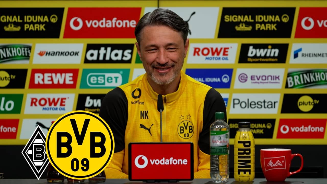 "Das ist die Eintrittskarte für das BVB-Trikot" | PK mit Niko Kovac | Mönchengladbach - BVB
