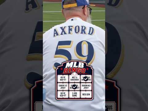 I Played MLB Bingo βΎοΈ