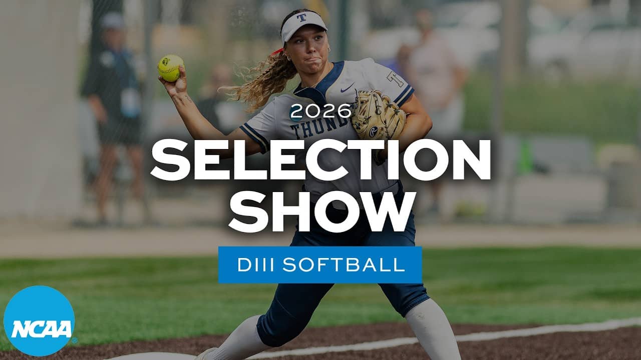 2026 NCAA DIII softball bracket selection show