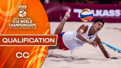 Qualification - Court 1 | Beach U18 World Championships 2026 | The Hague | 08.07.2026