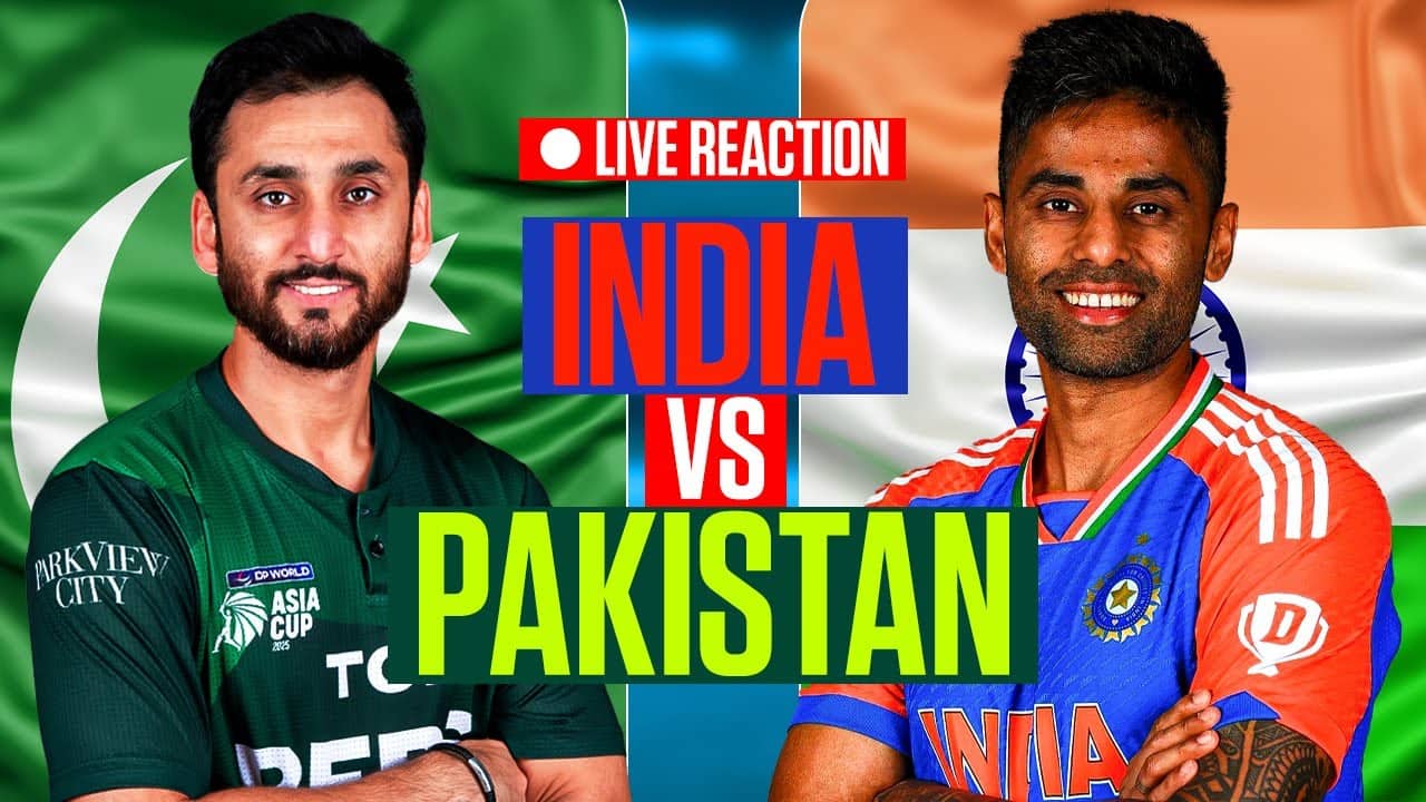 ๐ด LIVE REACTION | India Vs Pakistan | Asia Cup 2025