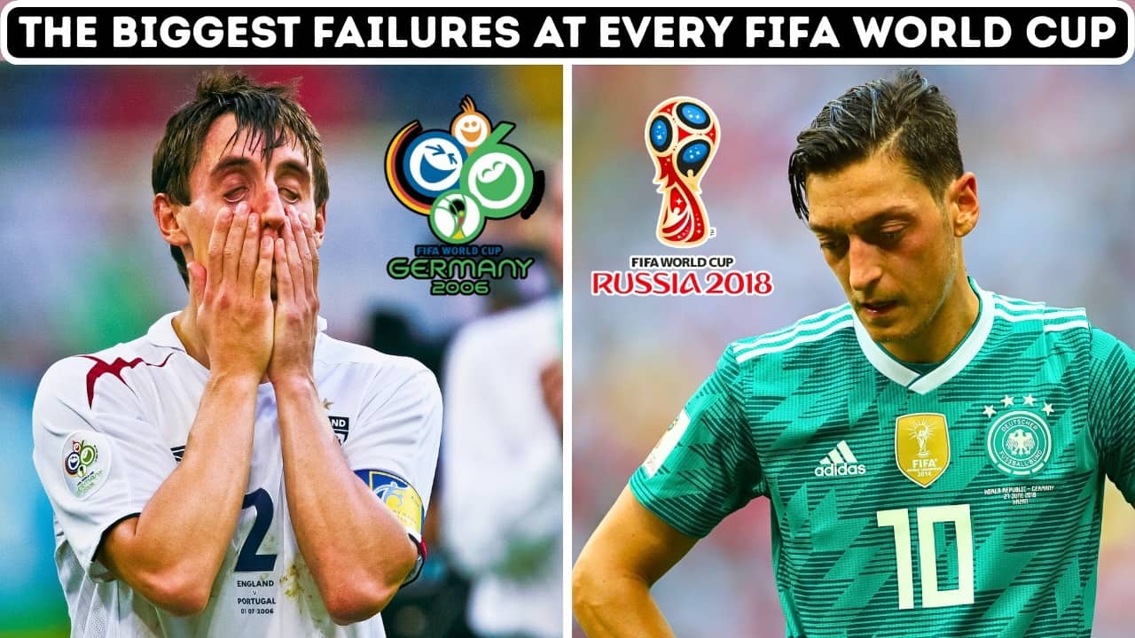The Biggest Failures At EVERY World Cup