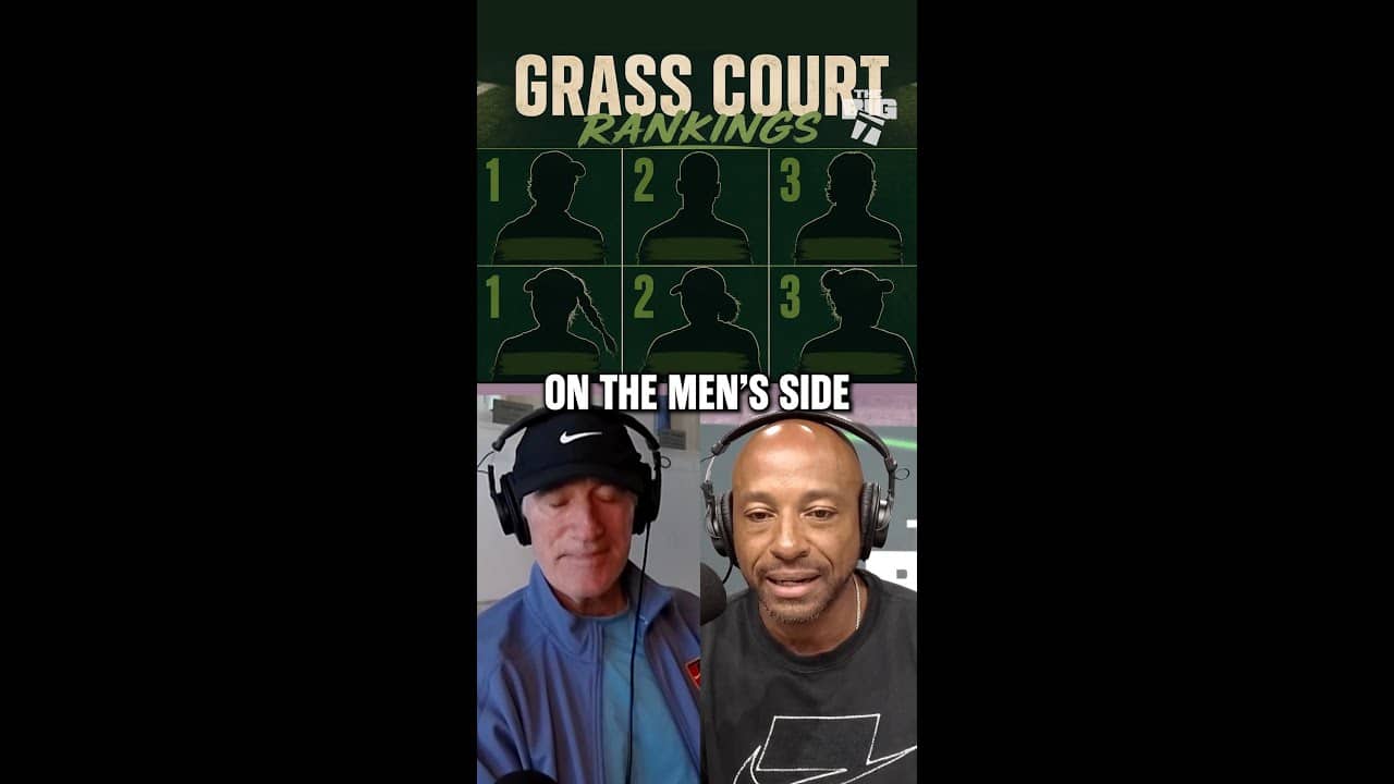 Is Serena still a top grass player?🤔 Listen or watch the Big T on YouTube or all audio platforms