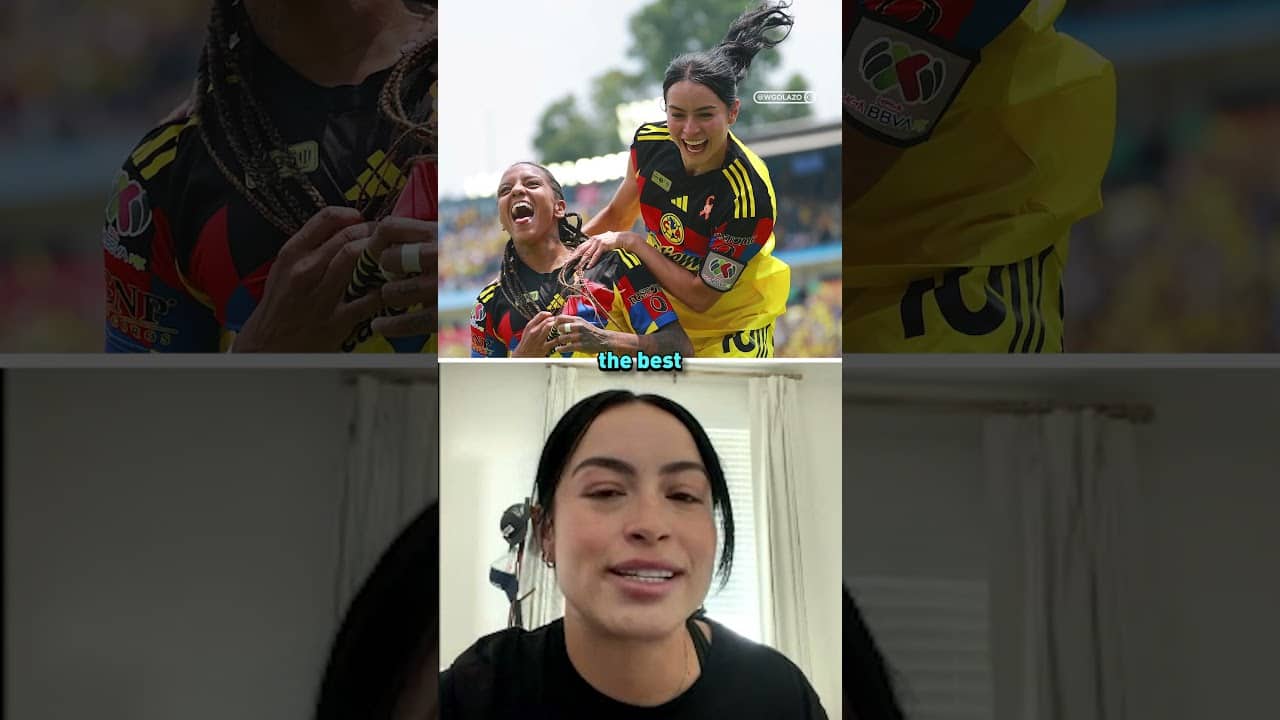 Concacaf W Champions Cup & Liga MX Champion Scarlett Camberos talks making history with Las Águilas🦅