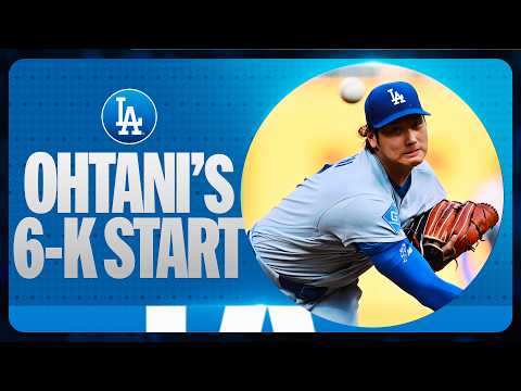 Shohei Ohtani picks up 6 strikeouts in his PNC Park start with the Dodgers! | MLB Highlights
