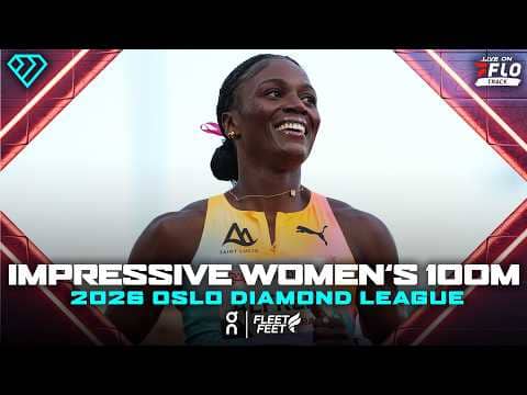 Julien Alfred Makes A Statement Over 100m | 2026 Oslo Diamond League