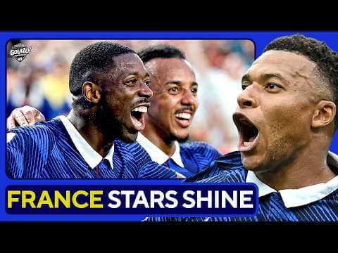 Kylian Mbappé SCORES TWICE 3-0 Win Over Iraq