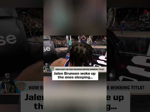Big Perk speaks on Jalen Brunson's impact on New York ๐