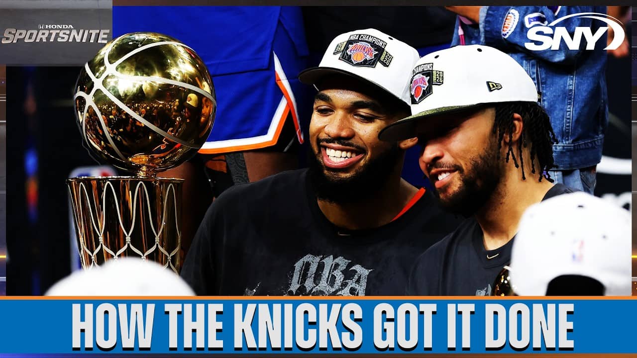 Here's how the Knicks got to the mountaintop, and Jalen Brunson transformed a franchise | SportsNite