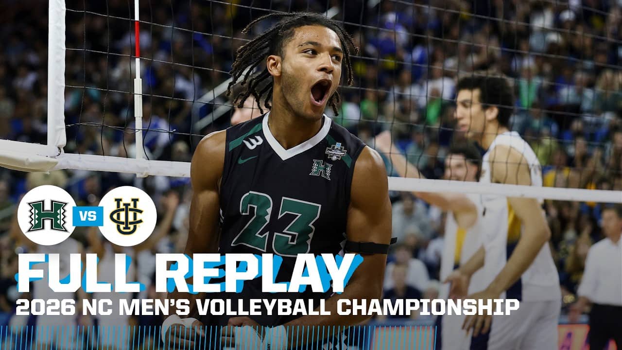 Hawaii vs. UC Irvine: 2026 NCAA men's volleyball championship | FULL REPLAY