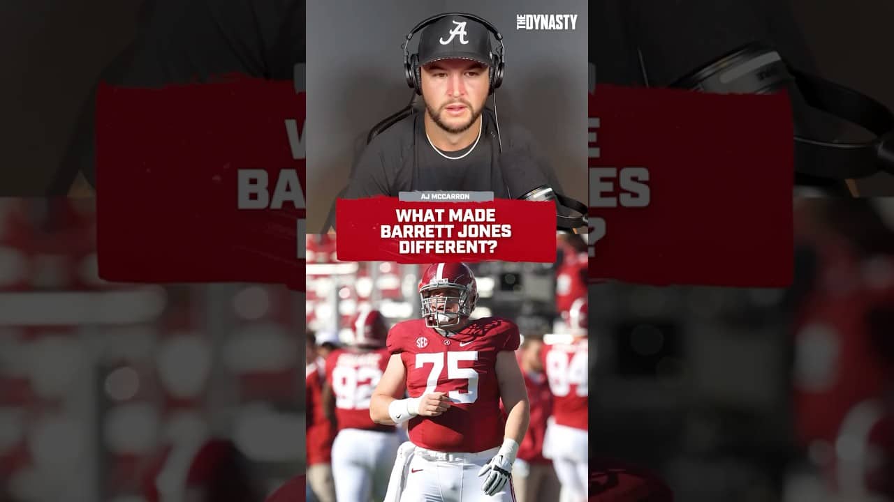 Barrett Jones Was Different