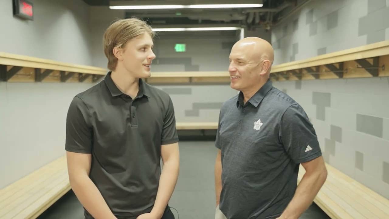 1 on 1 with Ivar Stenberg | NHL Combine