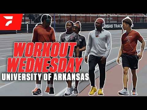 Nationals Prep with SEC Champs Jelani Watkins and the Arkansas Men | Workout Wednesday