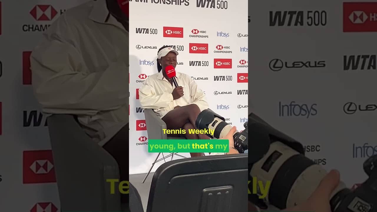 Victoria Mboko and Serena Williams are having a lot of fun together #serenawilliams #serena #mboko