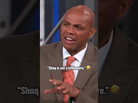 Chuck is always calling out Shaq 😭