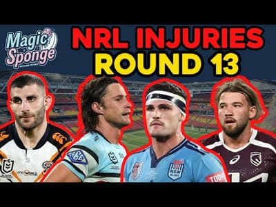 The Magic Sponge Podcast - NRL Round 13 Injuries + Origin review & SuperCoach Bye Round disaster