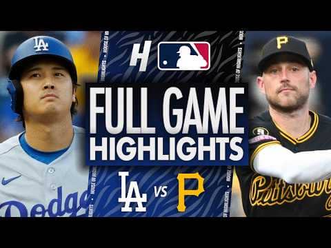 Los Angeles Dodgers vs Pittsburgh Pirates - FULL GAME HIGHLIGHTS 🔥 June 10, 2026 MLB Season