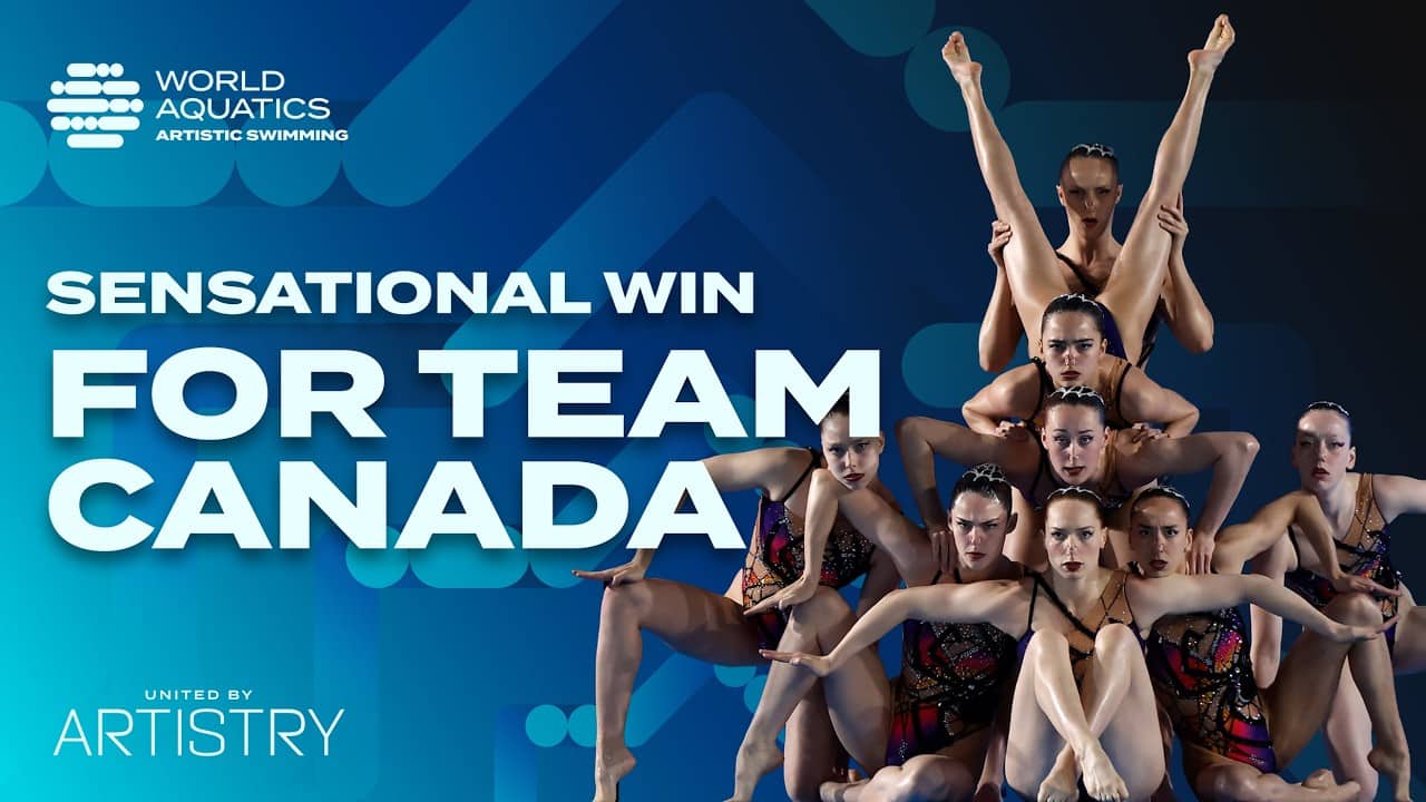 Canada on top of the podium | Artistic Swimming World Cup 2026 | Pontevedra | Team Acrobatic