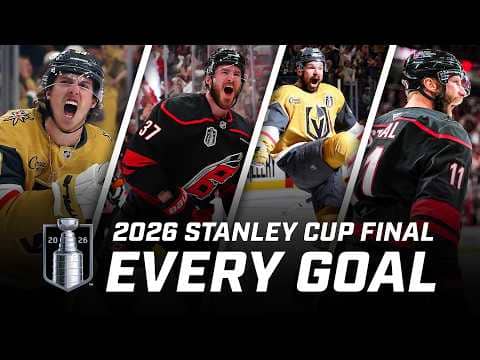 EVERY GOAL from the 2026 Stanley Cup Final!
