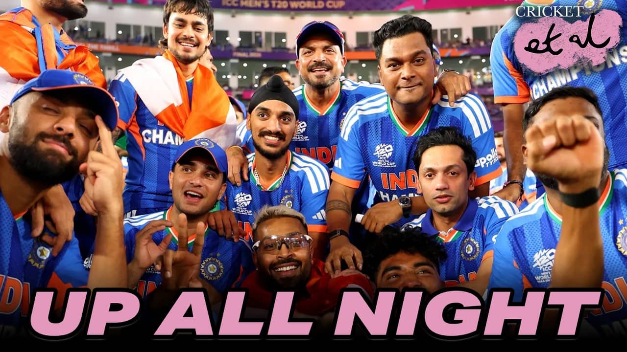 UP ALL NIGHT: India Are World Champions!