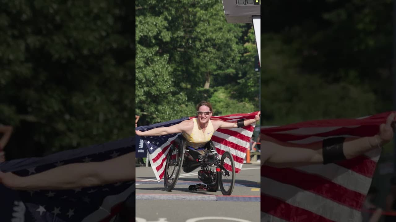 Tatyanna McFadden is the 2026 Mastercard New York Mini 10K champion