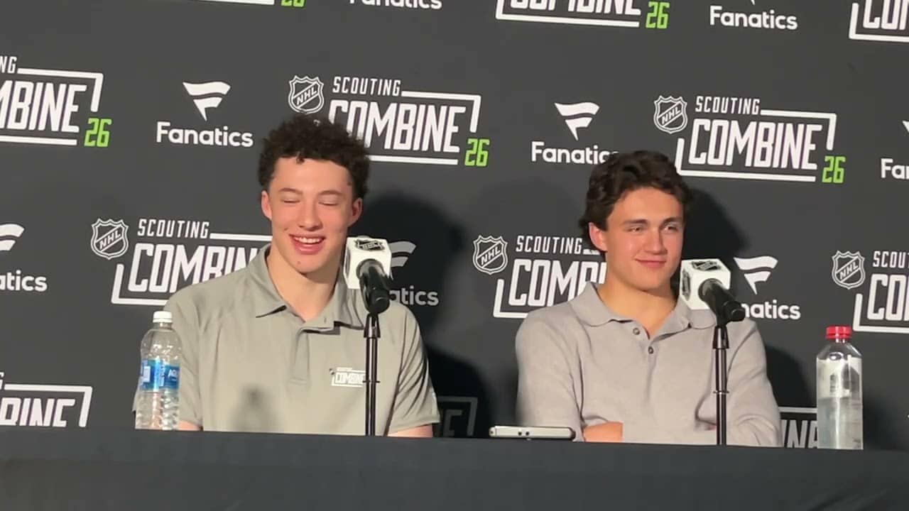 Reid & Malholtra on Strangest Combine Question, Caleb on Possibly Playing for His Dad in Vancouver