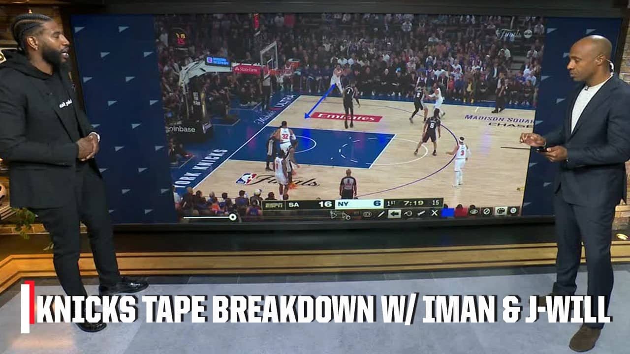 NBA FINALS TAPE BREAKDOWN ๐ฅ Shump & J-Will show what Jalen Brunson COULD do | Get Up