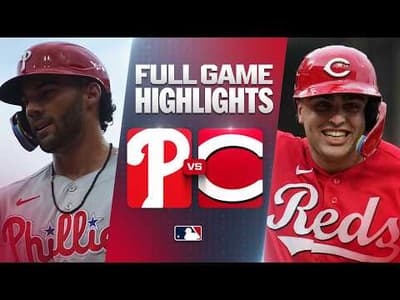 PHILLIES vs. REDS: Official Full Game Highlights (July 8) | 2026 MLB Season