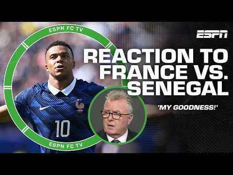 FULL REACTION to France vs. Senegal 🔥 'THE BEST OF MBAPPE!' - Steve Nicol | ESPN FC