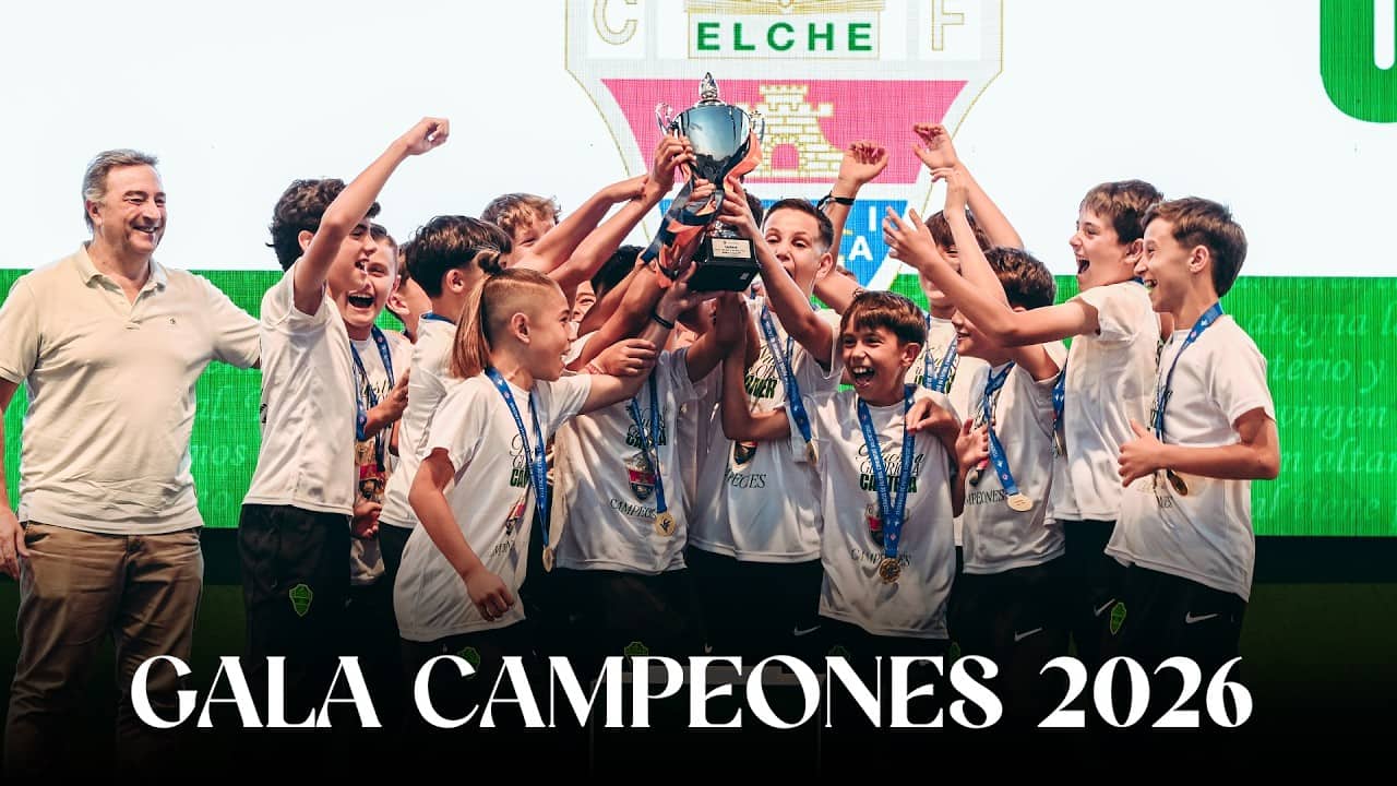 Un reconocimiento a nuestra gloriosa cantera: Gala Campeones ECF 2025/26 🏆💚