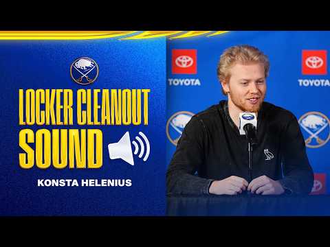 "It Was Fun" | Konsta Helenius Reflects On 2026 Buffalo Sabres Postseason, NHL Playoffs