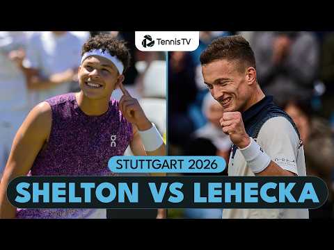 Ben Shelton vs Jiri Lehecka Three-Set Thriller! | Stuttgart 2026 Highlights