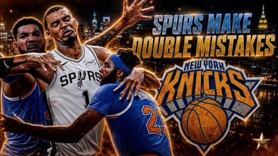 Spurs Make DOUBLE MISTAKES! Wemby RESPONDS w/ HORRIBLE Excuses After This... | Knicks News