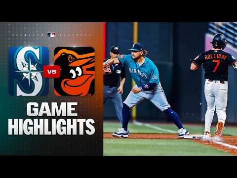 Mariners vs. Orioles Game Highlights (6/11/26) | MLB Highlights