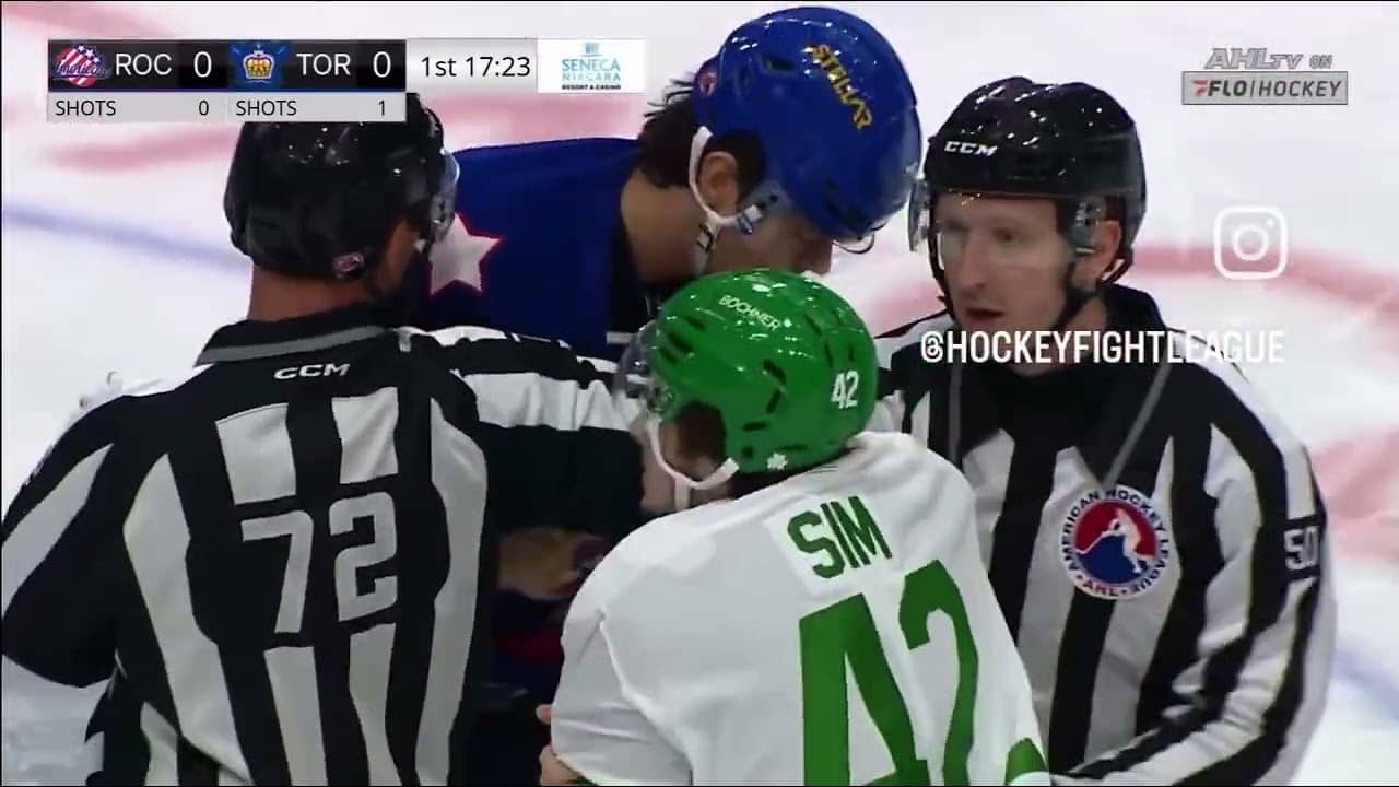 Landon Sim vs Kaleb Lawrence #AHL March 14/26