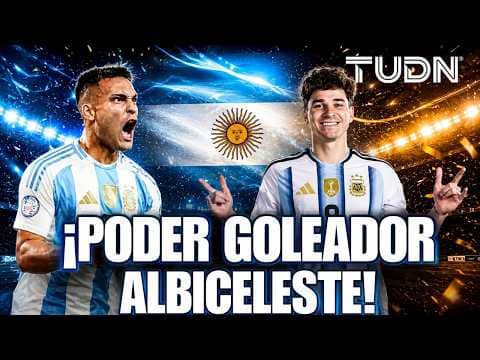 Argentina tiene a sus killers para complementar a Messi: Julián Alvarez, Lautaro Martínez 🇦🇷🔥 | TUDN