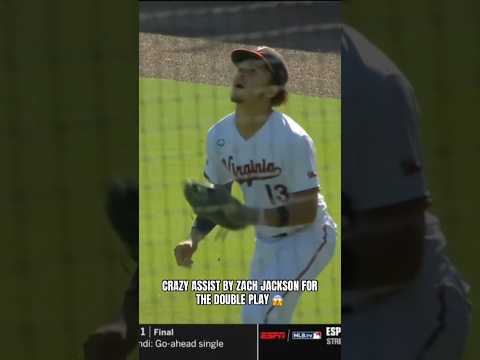 9-2 double play to end the inning! #uva #virginia #baseball #collegebaseball #ncaabaseball #sports