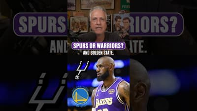 LeBron to the Spurs or Warriors? 🤔