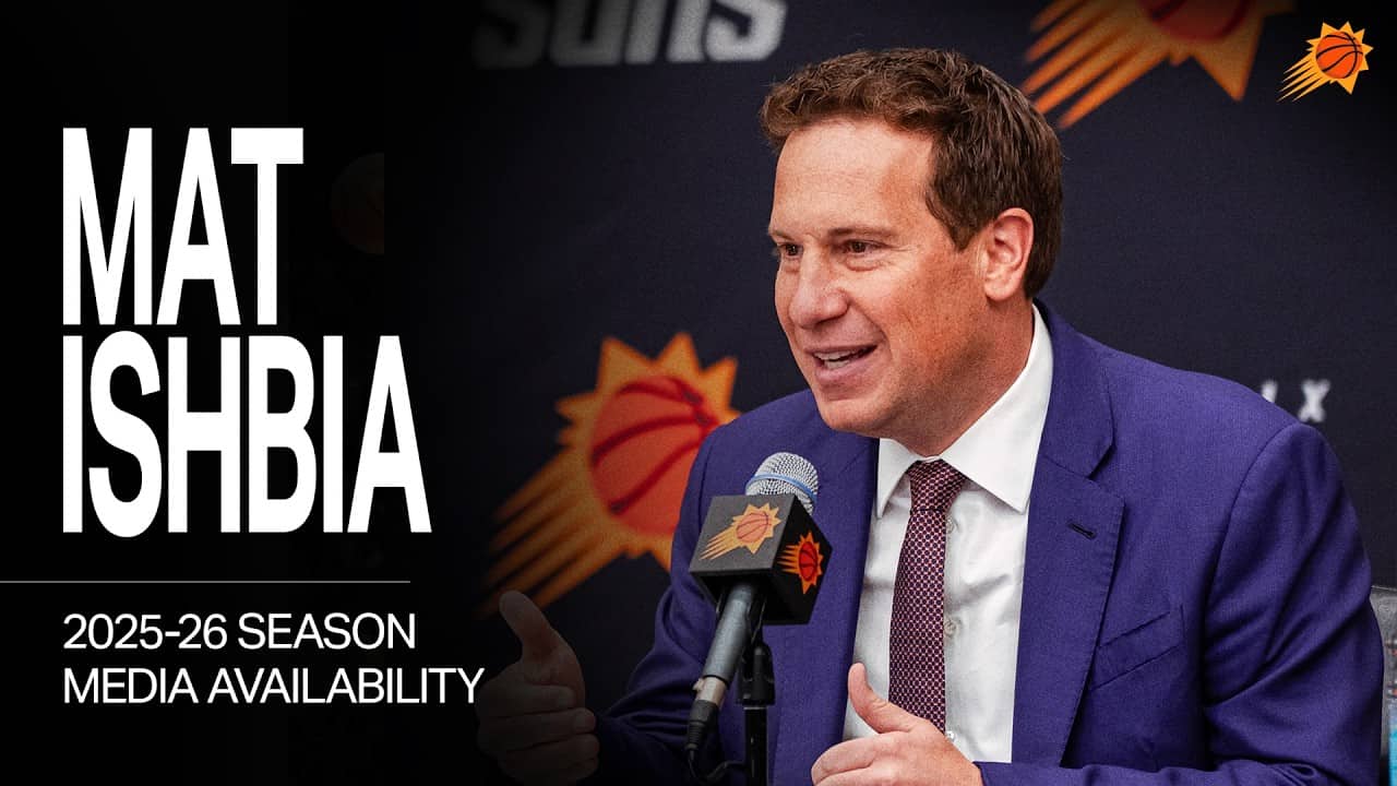 Mat Ishbia 2025-26 End of Season Media Availability | Phoenix Suns