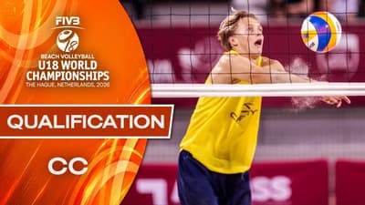 Qualification - Court 1 | Beach U18 World Championships 2026 | The Hague | 08.07.2026
