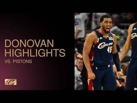 Cavs vs Pistons | Donovan Mitchell Highlights | 05.11.2026