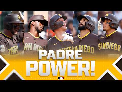 Padres mash FIVE HOME RUNS in their win! 💪🔥 (Ft. Merrill, Machado, more!) | MLB Highlights