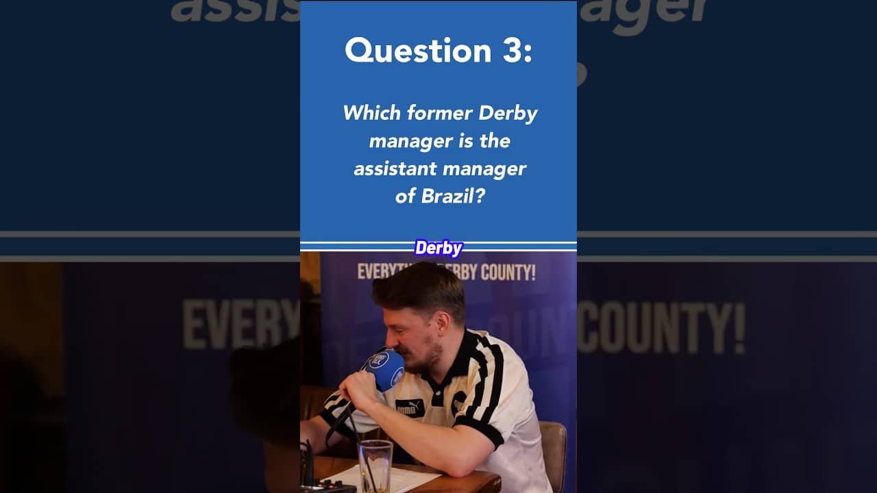 Which former Derby manager is now the Assistant Manager of Brazil?🇧🇷#dcfc #derbycounty #efl