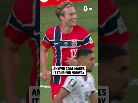 Another goal secures the 4-1 win for Norway! ๐ณ๐ด