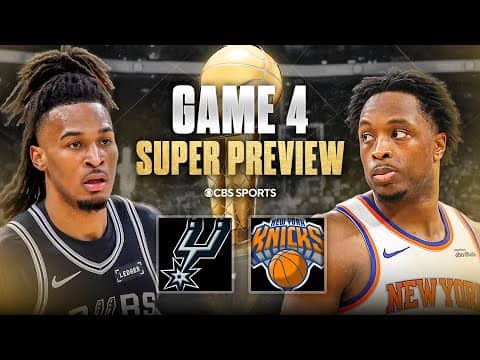 Spurs vs Knicks Game 4 Preview 🏆 | NBA Finals Predictions + Picks to Win