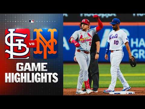 Cardinals vs. Mets Game Highlights (6/9/26) | MLB Highlights