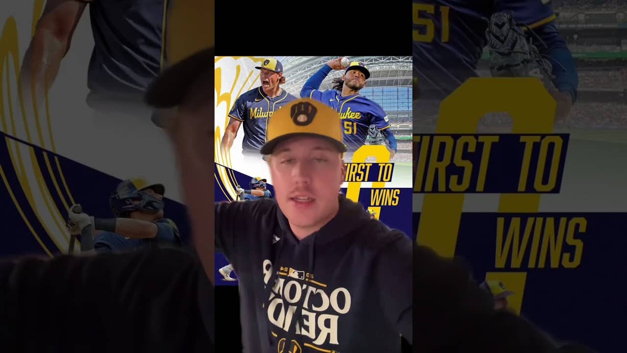 First to 70 #brewers #baseball #mlb