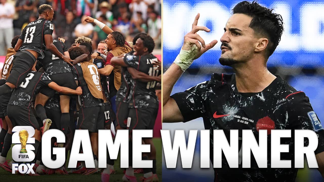 Stephen Eustáquio Scores GAME-WINNING Goal in Stoppage Time to ADVANCE Canada to Round of 16 🇨🇦