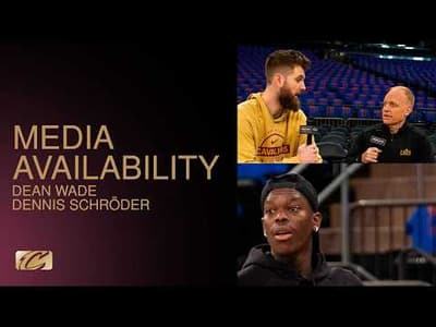 Cavs Shootaround | Dennis Schröder & Dean Wade Interviews | 05.19.2026