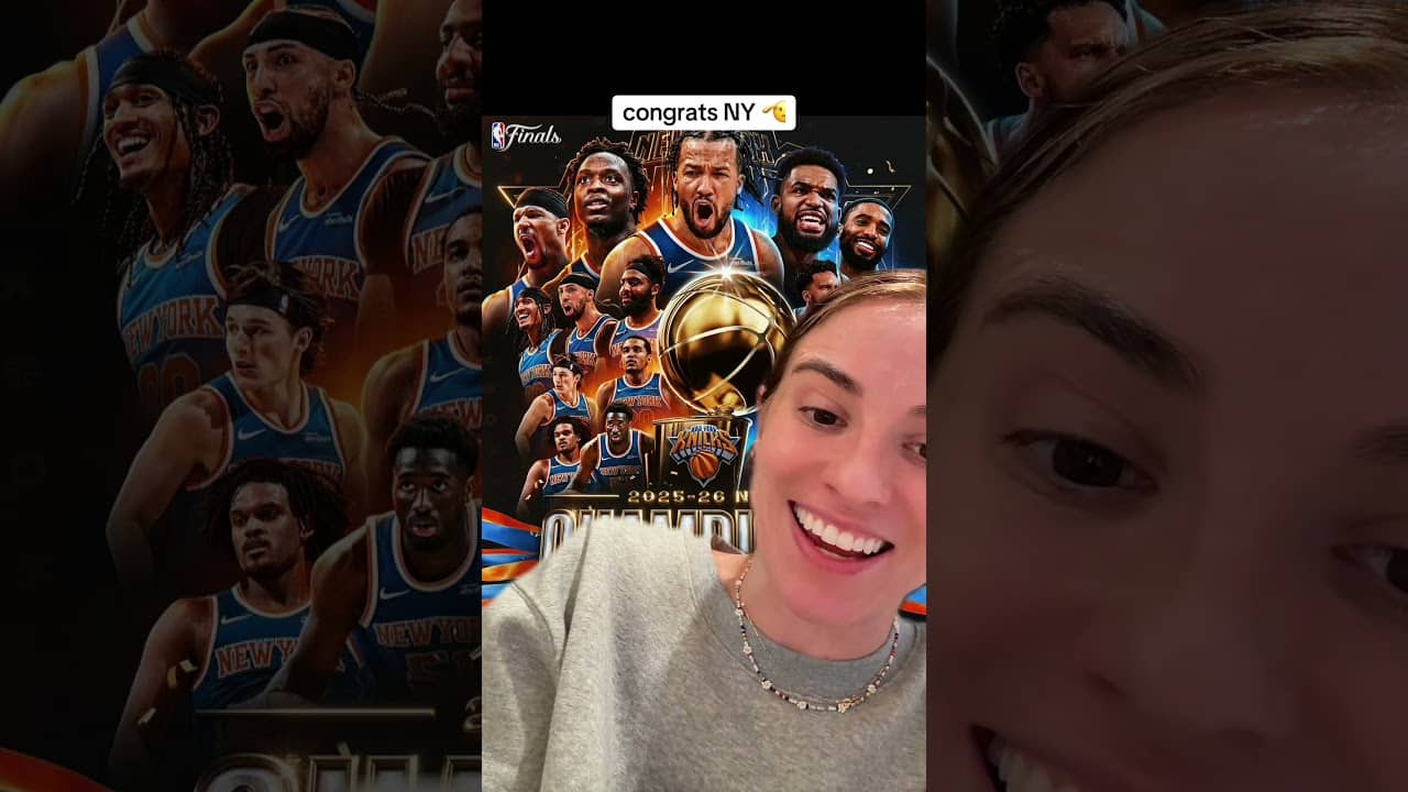 Congrats New York! (And sorry I doubted you) #nbafinals